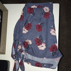 Sheer Designed Shorts